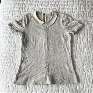 J.Crew Peter Pan collar blouse